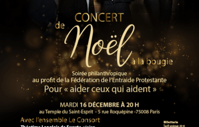 Concert de Noël à la bougie au profit de la FEP