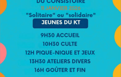 Journée catéchumènes du consistoire à Sèvres