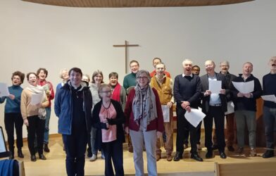 Nous étions au culte-cantate Johannes Passion