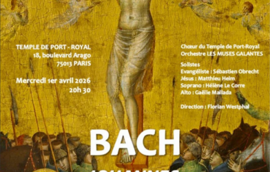 Johannes Passion au temple de Port Royal