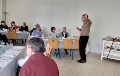 Les noces de Cana…. dans le jardin du Temple de Jouy en Josas