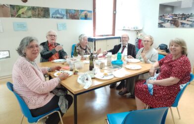 Au repas tiré des sacs